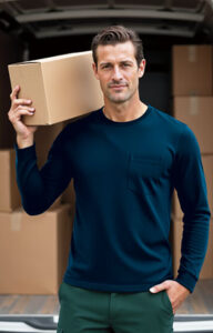 Camiseta de manga larga con bolsillo VALENTO BEAR