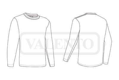 Camiseta de manga larga 100% algodón VALENTO TIGER - Image 2