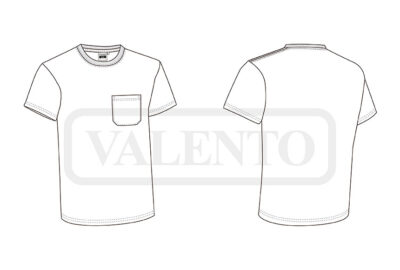 Camiseta de manga corta con bolsillo VALENTO EAGLE - Image 2