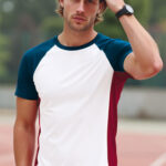 Camiseta tricolor 100% algodón VALENTO VULCAN