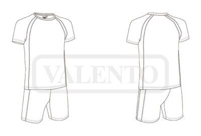 Equipación deportiva unisex VALENTO MARACANA - Image 2