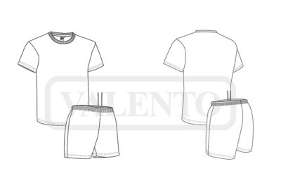 Equipación deportiva colores lisos VALENTO PLANET - Image 2