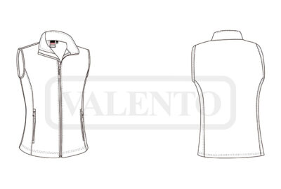 Chaleco softshell de mujer VALENTO CANDICE - Image 2