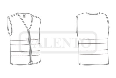 Chaleco ligero Visibilidad Realzada VALENTO MORGAN - Imagen 2