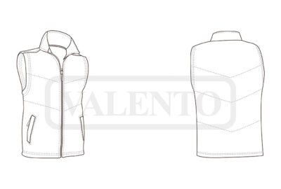 Chaleco de trabajo ligero VALENTO PORTLAND - Imagen 2