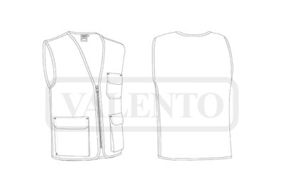 Chaleco ligero con bolsillos VALENTO RAPITAN - Image 2