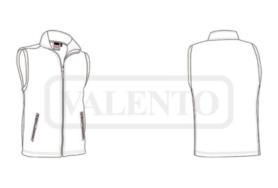 Chaleco softshell con polar interior VALENTO TUNDRA - Image 2