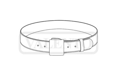 Cinturón de gala exterior ancho VALENTO GORDON - Image 2