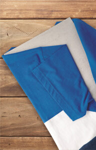 Cartulina para plegar y embolsar prendas VALENTO TABOA