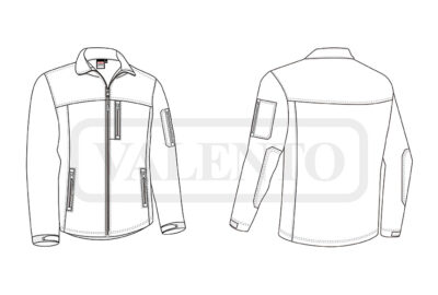 Chaqueta softshell multibolsillos VALENTO ATHABASCA - Imagen 2