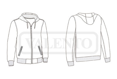 Chaqueta softshell con capucha VALENTO BLUMMER - Image 2