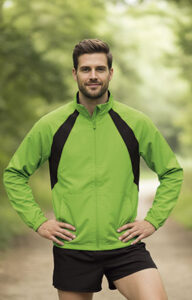 Chaqueta cortavientos de microfibra VALENTO BOSTON