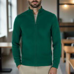 Chaqueta de punto con cremallera VALENTO CARLO