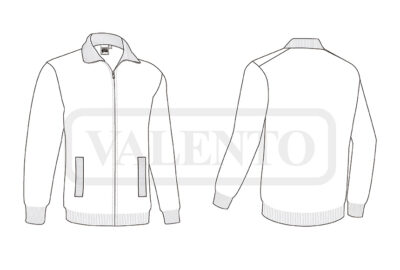 Chaqueta de punto con cremallera VALENTO CARLO - Imagen 2