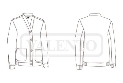 Chaqueta de trabajo de mujer VALENTO CRETA - Imagen 2