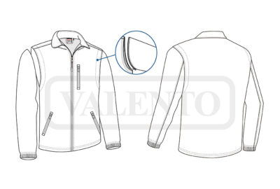 Chaqueta softshell desmontable VALENTO HALIFAX - Image 2