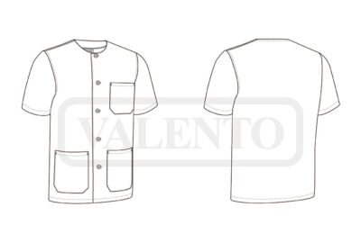 Casaca sanitaria manga corta VALENTO HELSINKI - Image 2