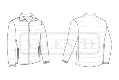 Chaqueta acolchada de tejido Loft VALENTO ISLANDIA - Image 2