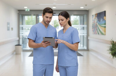 Casaca sanitaria manga corta VALENTO LINK