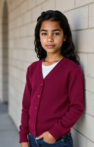 Chaqueta de punto infantil VALENTO NINA