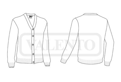 Chaqueta de punto infantil VALENTO NINA - Image 2