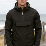 Anorak con capucha media cremallera VALENTO OAK