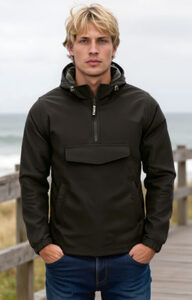 Anorak con capucha media cremallera VALENTO OAK