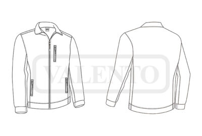 Chaqueta softshell bicolor VALENTO PEAK - Image 2