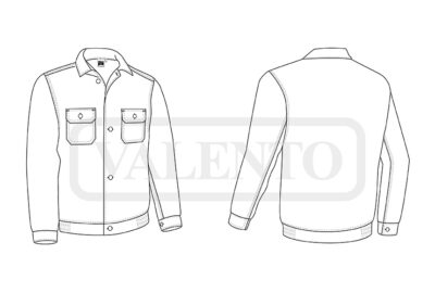 Chaqueta de trabajo 100% algodón VALENTO RIVER - Image 2