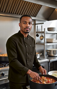 Chaqueta chef manga larga VALENTO ROAST