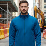 Chaqueta softshell con puño elástico VALENTO RONCES