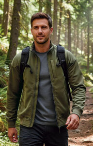Chaqueta softshell con borreguillo VALENTO ROUGH