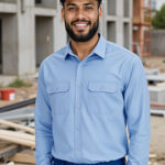 Camisa de manga larga y dos bolsillos VALENTO ACADEMY