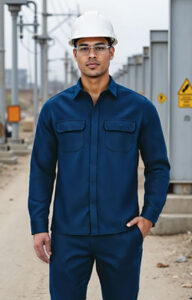 Camisa de trabajo ignífuga VALENTO BLAZE
