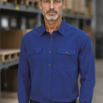 Camisa de trabajo algodón manga larga VALENTO CONDOR