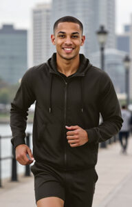 Cortavientos con capucha VALENTO QUINCY