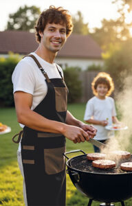 Delantal tipo parrillero VALENTO ARTISAN