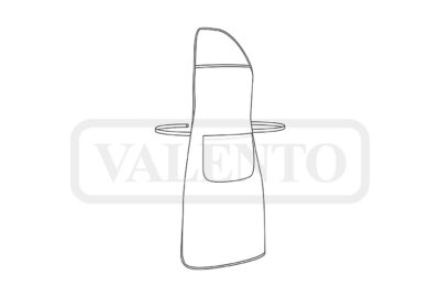 Delantal con peto y bolsillo VALENTO CHEF - Image 2