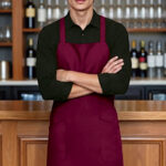 Delantal con espalda cruzada VALENTO FLAMBE