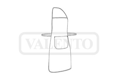 Delantal infantil con bolsillo central VALENTO RECIPE - Image 2