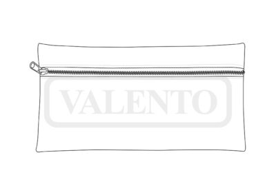 Estuche de cremallera frontal VALENTO FLOWER - Imagen 2
