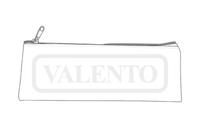 Estuche plano con cremallera VALENTO NEBULOUS - Image 2