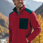 Forro polar reforzado de colores combinados VALENTO NEVADA