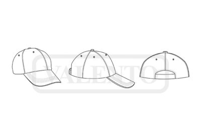 Gorra vaquera tipo béisbol de 6 paneles VALENTO TEXAS - Image 2