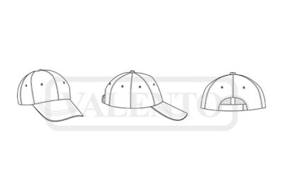 Gorra béisbol de 6 paneles VALENTO MINNEAPOLIS - Imagen 2