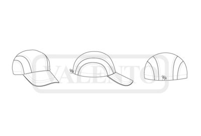 Gorra ligera y transpirable VALENTO MONEGROS - Imagen 2
