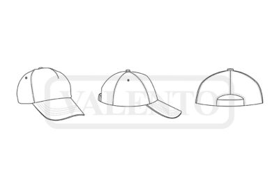 Gorra para personalizar de 5 paneles VALENTO PROMOTION - Imagen 2