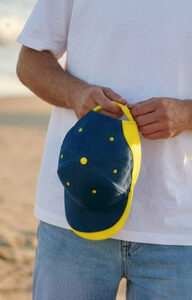 Gorra de 6 paneles diseño bicolor VALENTO TUXTON