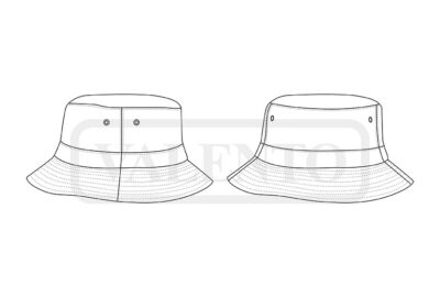 Gorro de verano con ala alrededor VALENTO FISHER - Image 2