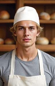 Gorro de cocina con rejilla VALENTO BOWER